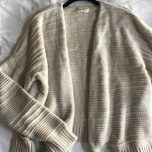 Cream cardigan
